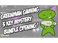 GreenMan Gaming 3 Key Mystery Bundle opening
