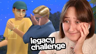 Dumping My Sim's Boyfriend | Nightmare Legacy Challenge #129