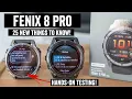 Download Lagu Garmin Fenix 8 Pro/MicroLED Hands-On Testing: 25 Things You Need to Know!