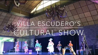 cultural show at villa escudero sagayan janggay a badjao dance u0026 pangalay tausug dance