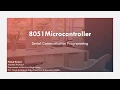 Serial Communication 8051 Microcontroller Assembly Program