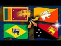 Download Lagu Sri Lanka Lion Travels Under World Flags | Fun With Flags Animation