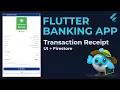 Build Professional Digital Payment Receipts in Flutter Banking App Tutorial
