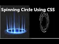 Spin Wheel using CSS JavaScript CSS spinning circle tutorial