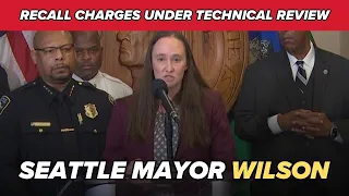 Recall charges filed against Seattle Mayor Katie Wilson under review