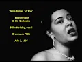Billie Holiday & Teddy Wilson "Miss Brown To You" Brunswick 7501 (1935) Benny Goodman LYRICS