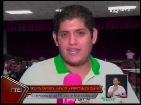 Orquesta Sinfónica Juvenil de la prefectura del Guayas rinde homenaje por 197 años de provincialización