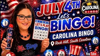 Pre-July 4th Bingo Party at Carolina Bingo