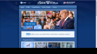 Political Issues at isidewith com
