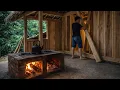 Lagu Wood Walls + Fire Stove = Forest Kitchen… What Could Go Wrong?