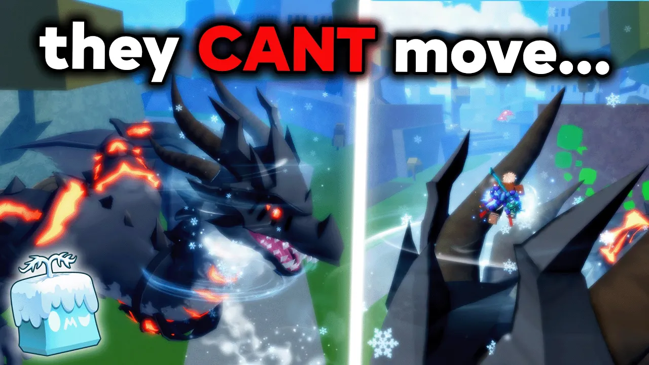 I trolled Dragon Users using this SECRET BLIZZARD GLITCH | Blox Fruits