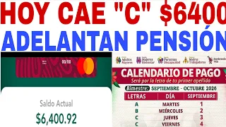 LISTO "C" EN CAMINO PAGO HOY MIÉRCOLES 2 SEPTIEMBRE CALENDARIO 📆 OFICIAL PAGOS