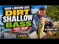 Darin Lankford Says Bass SUPER Shallow Right Now