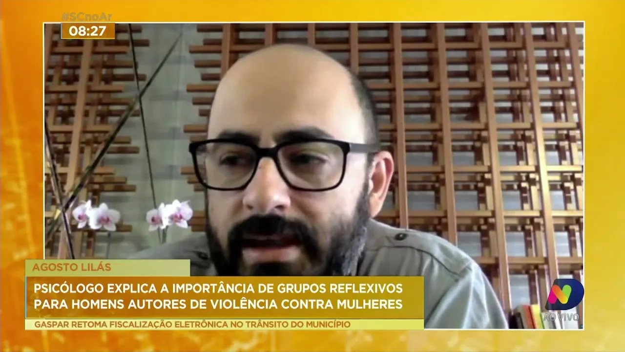 Psicólogo fala dos grupos reflexivos para homens autores de violência doméstica
