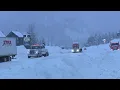Blizzard conditions at Washington s Snoqualmie Pass Tuesday ARC Seattle