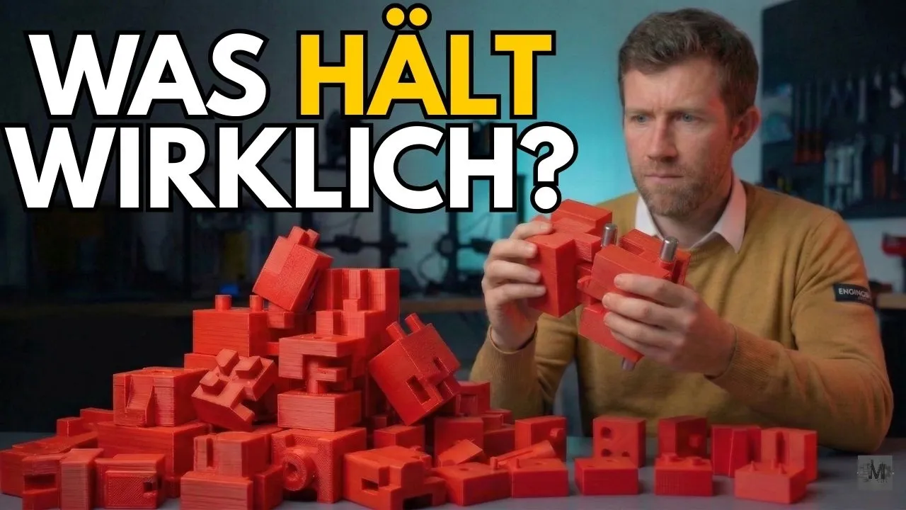 Vergiss Schrauben! Mach DAS im 3D-Druck (INGENIEUR klärt auf!)