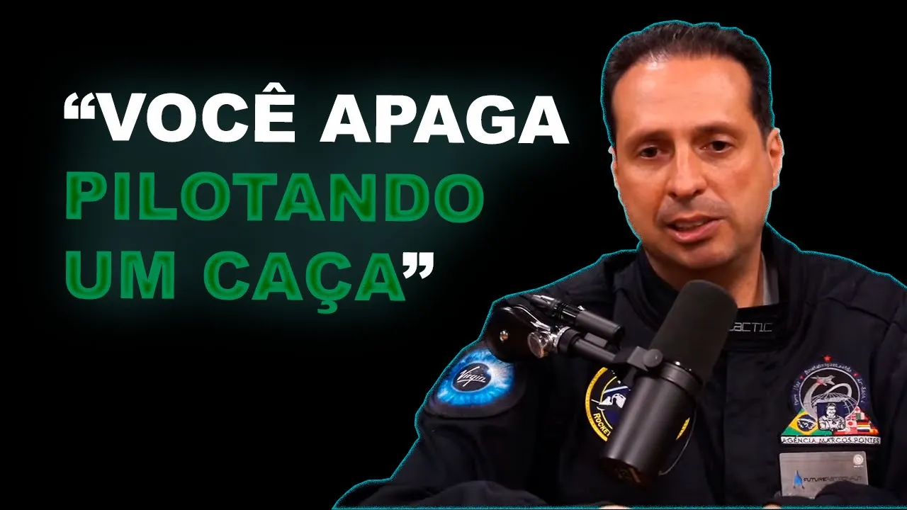 VOCÊ APAGA PILOTANDO UM CAÇA, ELE CHEGA A 7G - MARCOS PALHARES - Flow
