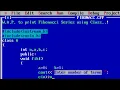 C program to print Fibonacci Series using Class Fibonacci Series Program in C using for loop