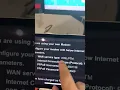 modem setup