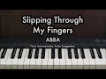 Lagu Slipping Through My Fingers - ABBA | Piano Karaoke by Andre Panggabean