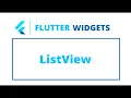 Flutter Widgets ListView
