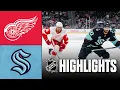 Red Wings vs. Kraken | NHL Highlights | December 06, 2025