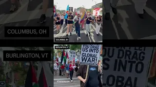 تظاهرات نه به جنگ با ایران در ۳۰ شهر آمریکا  تظاهرات نه به جنگ با ایران در ۳۰ شهر آمریکا