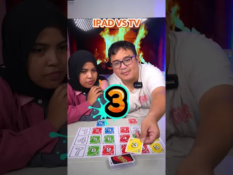 IPAD VS TV?! Uno Challenge!!