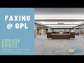Library Guides How to Fax at GPL