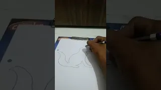 I FOX SILHOUETTE DRAWING