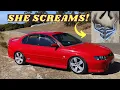 Cheap VY Manual SS gets pacemaker headers and a tune