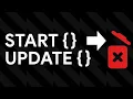 Say goodbye to START and UPDATE methods
