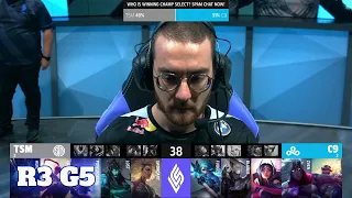 TSM vs Cloud 9 - Game 5 | Round 3 Playoffs S11 LCS Summer 2021 | TSM vs C9 G5