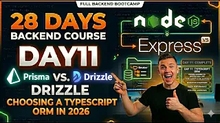 Day 11 Prisma vs Drizzle ORM Choosing a TypeScript ORM in 2026