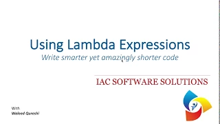 Using Lambda Expressions in Java