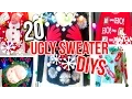 20 DIY Ugly Christmas Sweater Costume Ideas Cheap Easy