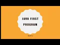 Learn Java First Program How to write Java Program in Editplus