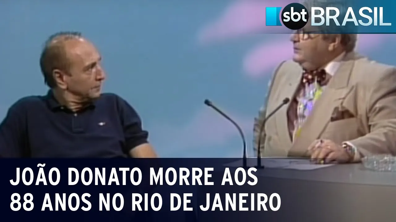 João Donato morre aos 88 anos no Rio de Janeiro | SBT Brasil (17/07/23)