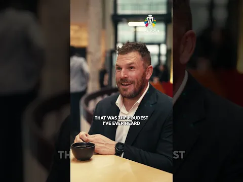 Aaron Finch recalls CWC15 battle between Starc and McCullum 🔥 #CWC27 Ballot link in description 🗳️