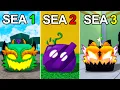 Rolling 100x in EVERY Sea in Blox Fruits