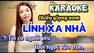Download ✔️ LÍNH XA NHÀ karaoke thiếu giọng nam _ Hát cùng Tam Ni MP3