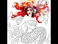 mermaid coloring games