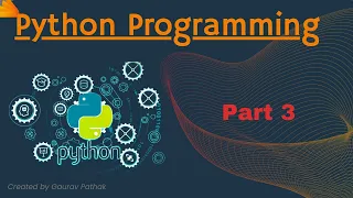 Python Programming Tutorial Part 3 Basics of Python