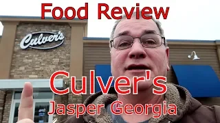Culver s of Jasper Georgia Food Review Joe is Hungry