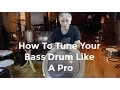 Download Lagu How To Tune Your Bass Drum Like a Pro | Easy Drum Tuning Part 3 of 3