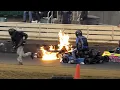 FIRE WRECKS AND CHECKS 16th Annual Williamston Indoor Karting Championships