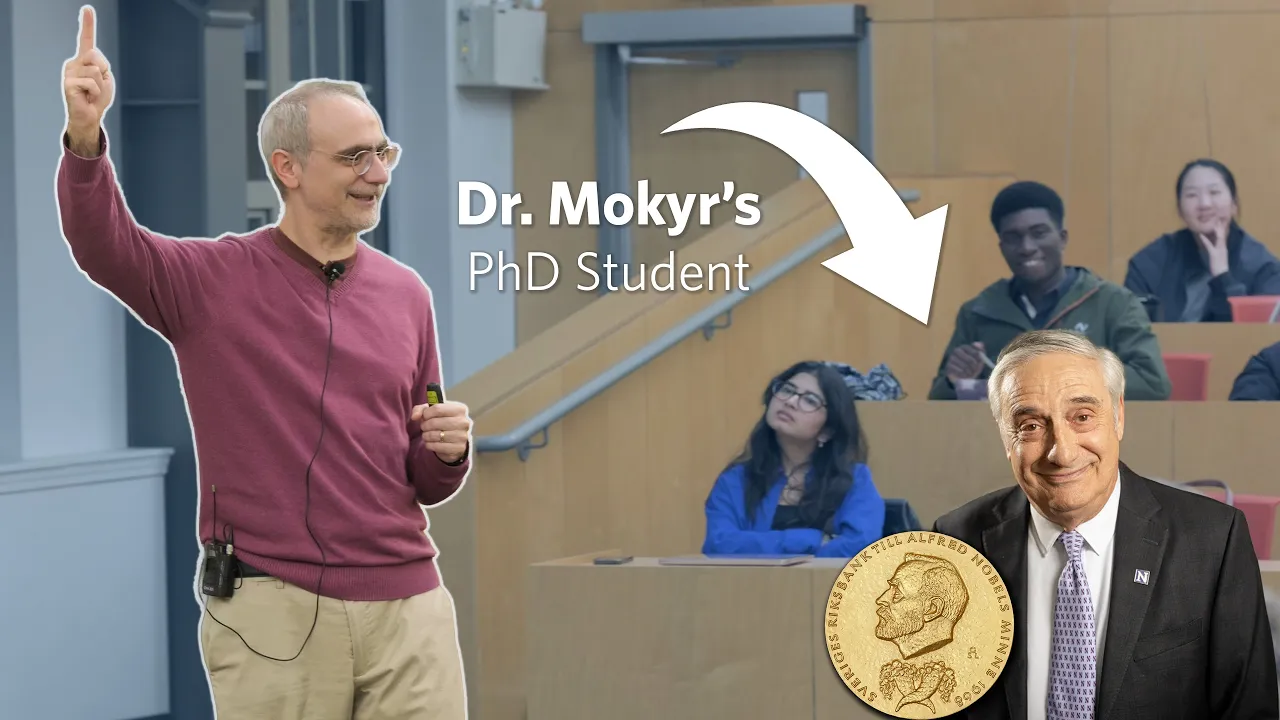 Why did Dr. Joel Mokyr win the 2025 Prize in Economics? Hear from his PhD Student, Dr. Drelichman