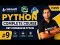 First Program in Python Python AI based Complete Python course Series 2026 Lecture 7