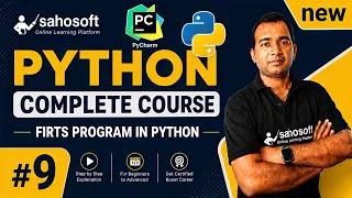 First Program in Python Python AI based Complete Python course Series 2026 Lecture 7