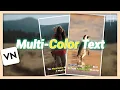 Multi-Color Subtitles Captions or Text VN Editor Tutorial